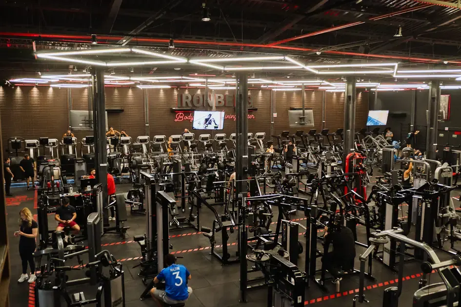 Área de cardio da Ironberg Alphaville