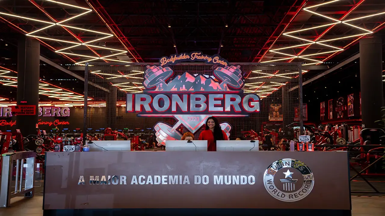 Recepção da Ironberg Fortaleza